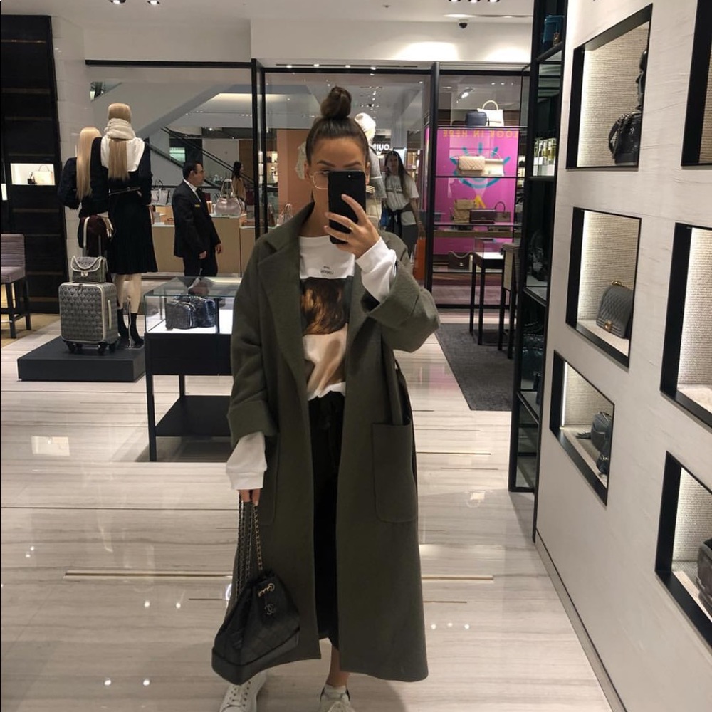 Zara green jacket